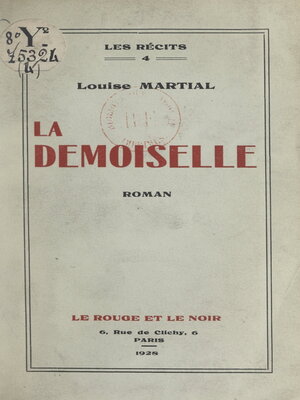 cover image of La demoiselle